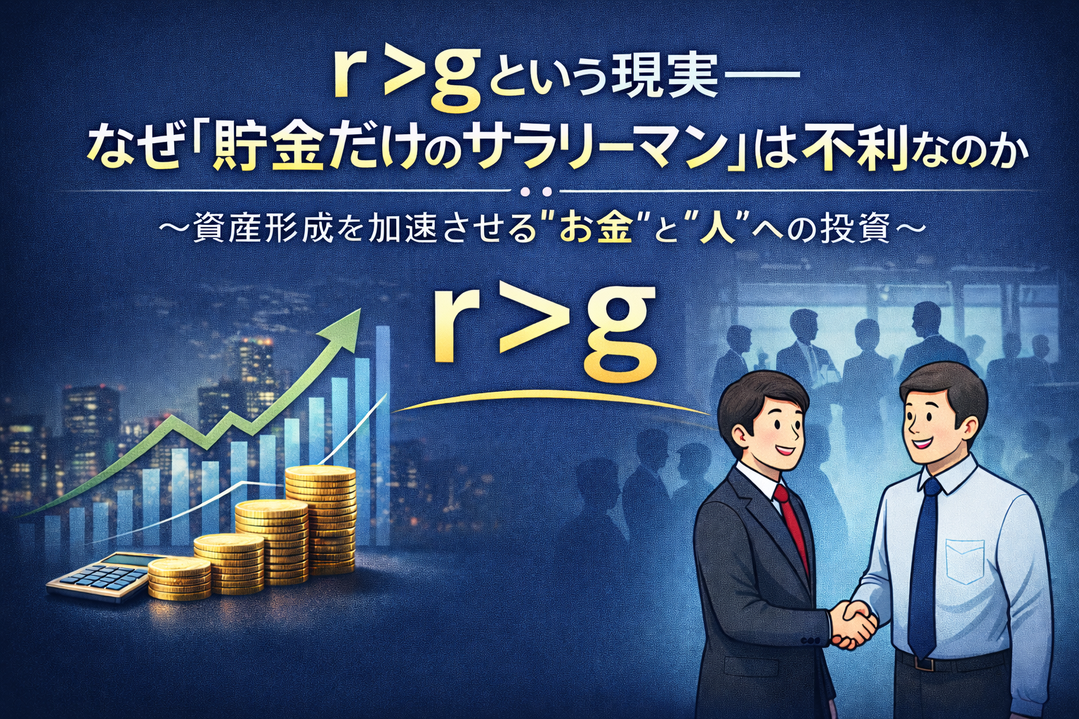 r＞gという現実──なぜ「貯金だけのサラリーマン」は不利なのか