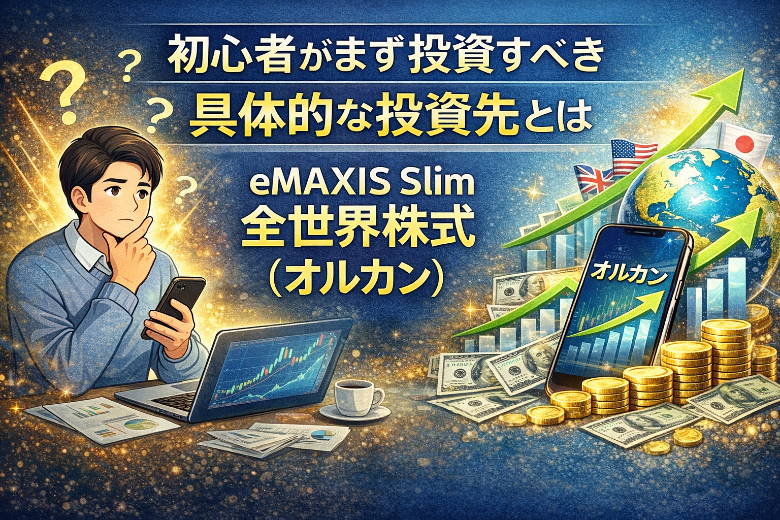 初心者がまず投資すべき「具体的な投資先」とは
